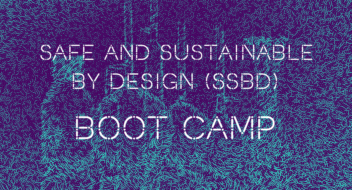 Safe and Sustainable by Design. Boot Camp